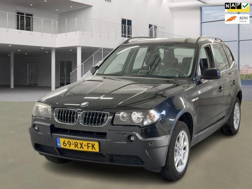BMW X3 3.0i|youngtimer|aut|leder|4wd|stoelverw|navi|psensor|, Auto's, BMW, Bedrijf, Te koop, X3, 4x4, ABS, Airbags, Airconditioning