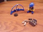 Lego Sports 3557-1 Blue Player and Goal uit 2003 (4), Ophalen of Verzenden, Gebruikt, Complete set, Lego