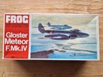 Gloster Meteor Mk.IV KLu decals FROG 1:72, Hobby en Vrije tijd, Modelbouw | Vliegtuigen en Helikopters, Overige merken, Ophalen of Verzenden