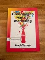 Grondslagen van de marketing – (9e druk) | Verhage & Visser, Boeken, Ophalen, Zo goed als nieuw, Economie en Marketing