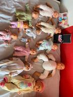Baby Born poppen set  11 poppen + veel kleding + accessoires, Ophalen
