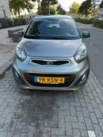 Kia Picanto 1.0 Cvvt 5-DRS 2011 Grijs, Auto's, Kia, Voorwielaandrijving, Stof, Zwart, 400 kg