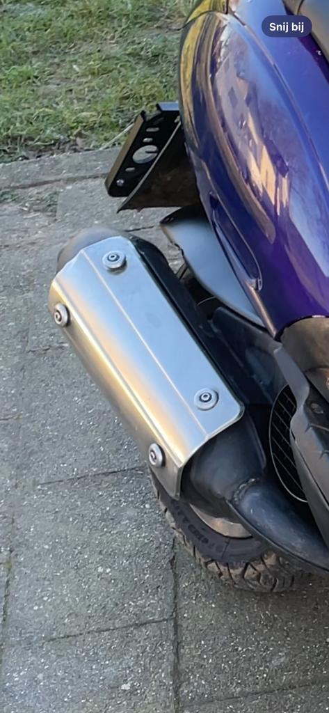 Sm06 + rvs bocht, Fietsen en Brommers, Scooters | Piaggio, Zo goed als nieuw, Overige modellen, Tweetakt, Ophalen