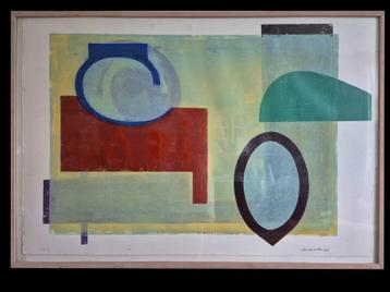 Schitterend Litho Ron van de Ven 1999 88 cm bij 129 cm beschikbaar voor biedingen