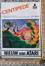 Vintage sticker ATARI spelcomputer Centipede Arcade game, Verzamelen, Stickers, Ophalen of Verzenden, Zo goed als nieuw, Overige typen