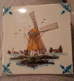 Oude antieke tegel windmolen Hollands, Antiek en Kunst, Antiek | Wandborden en Tegels, Ophalen of Verzenden