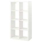 Ikea Kallax, 77x147 cm, white, Ophalen of Verzenden, Zo goed als nieuw