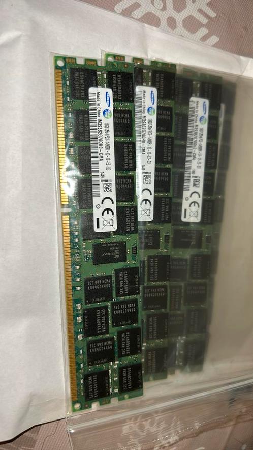 adv.16 Samsung 16GB 2Rx4 PC3 14900R M393B2G70QH0 CMA, Computers en Software, RAM geheugen, Zo goed als nieuw, Server, 16 GB, DDR3