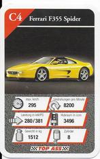 Kw25 autokaartje ferrari f355 spider ( c4, Ophalen of Verzenden, Zo goed als nieuw, Auto's