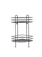 Hoek rek voor badkamer 43 cm hoog, Ophalen of Verzenden, Zo goed als nieuw, Zwart, Overige typen