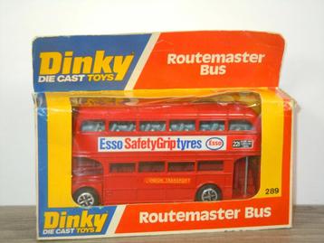 Routemaster Bus Esso Safety Grip Tyres - Dinky Toys 289  beschikbaar voor biedingen