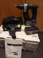 Festool dwc 18-4500 bandschroef machine, Doe-het-zelf en Verbouw, Gereedschap | Boormachines, Ophalen of Verzenden, Nieuw, Boor- en Schroefmachine