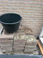+-100 tegels 30x30 tegels, Tuin en Terras, Tegels en Klinkers, Ophalen, Zo goed als nieuw, Beton, Terrastegels