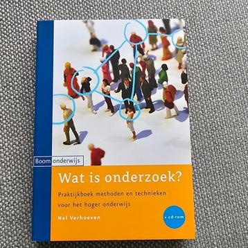 Nel Verhoeven - Wat is onderzoek? beschikbaar voor biedingen