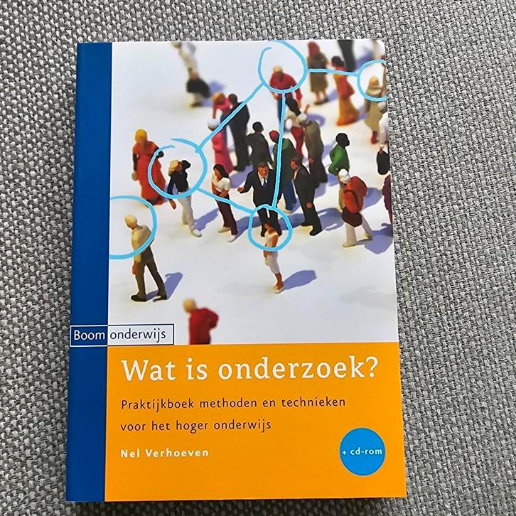 Nel Verhoeven - Wat is onderzoek?, Boeken, Wetenschap, Nieuw, Ophalen