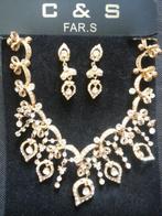 C&S FAR.S Ketting met Oorbellen [Nieuw], Ophalen of Verzenden, Nieuw, Goud, Overige materialen