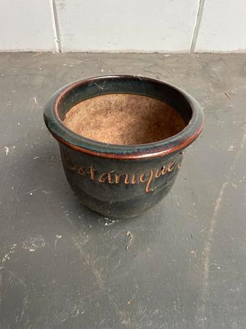 Botanique Bloempot - Aardewerk diameter 30cn beschikbaar voor biedingen