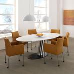 Eettafel Libra wit ovaal Plastica 240 cm Bree's New World, Ophalen, Overige materialen, 100 tot 150 cm, Vijf personen of meer