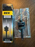 Rex gatzaaghouder 32-210 mm, Ophalen of Verzenden, Zo goed als nieuw, Boor- en/of Breekhamer