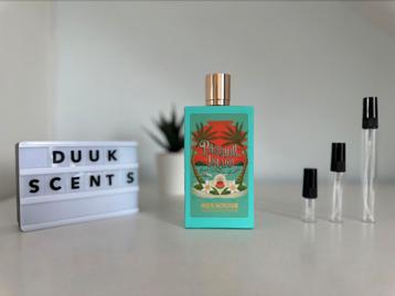 Mes Bisous Passion Island tester/sample/decant beschikbaar voor biedingen