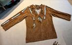 Grappig Indiaan Kostuum - Pow Wow Man, Kleding | Heren, Maat 52/54 (L), Carnaval, Ophalen of Verzenden, Kleding