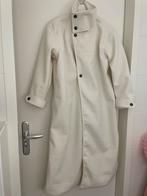 Wollen manteljas, maat XS, nieuwstaat - Mango look-a-like, Ophalen of Verzenden, Nieuw, Maat 34 (XS) of kleiner, Wit