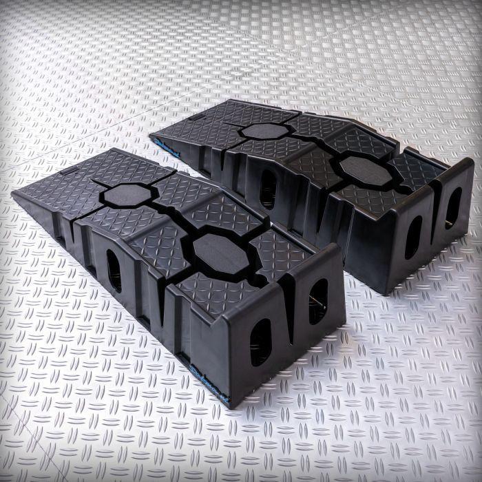 Oprijbokken, babybruggen auto set van 2, Auto diversen, Autogereedschap, Zo goed als nieuw, Ophalen