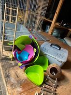 Ratten of knaagdieren kooi inclusief accessoires!, Ophalen, Gebruikt