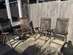 Tuinstoelen, Ophalen, Gebruikt, Hout, Verstelbaar