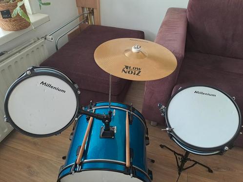 Drumstel voor kinderen te koop, Muziek en Instrumenten, Drumstellen en Slagwerk, Gebruikt, Overige merken, Ophalen of Verzenden