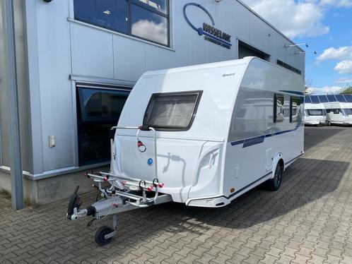 Knaus Sport 420 QD Silver Selection Zakluifel Fietsendrager, Caravans en Kamperen, Caravans, Bedrijf, tot en met 4, Overige, Knaus