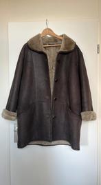 Arma lammy coat bruin halflang maat 44 shearling lamsvacht, Ophalen, Zo goed als nieuw, Maat 42/44 (L), Bruin