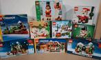 9 verschillende winter set van lego kerstman trein elfen ..., Ophalen of Verzenden, Nieuw, Complete set, Lego