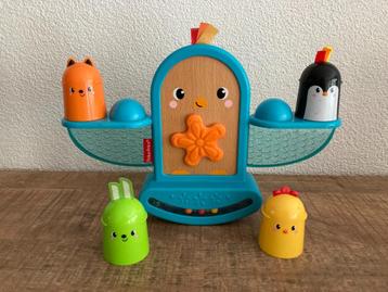 Fisher-Price Rammel en stapel balanceer vogeltje. PRIMA beschikbaar voor biedingen