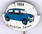 1964 Austin Seven blauw/blik oldtimer auto speldje( A_064 ), Ophalen of Verzenden, Zo goed als nieuw, Transport, Speldje of Pin
