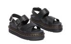 Dr. Martens zwart maat 39, Verzenden, Zo goed als nieuw, Zwart, Sandalen of Muiltjes
