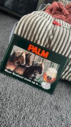 palm bier reclame bord, Ophalen of Verzenden