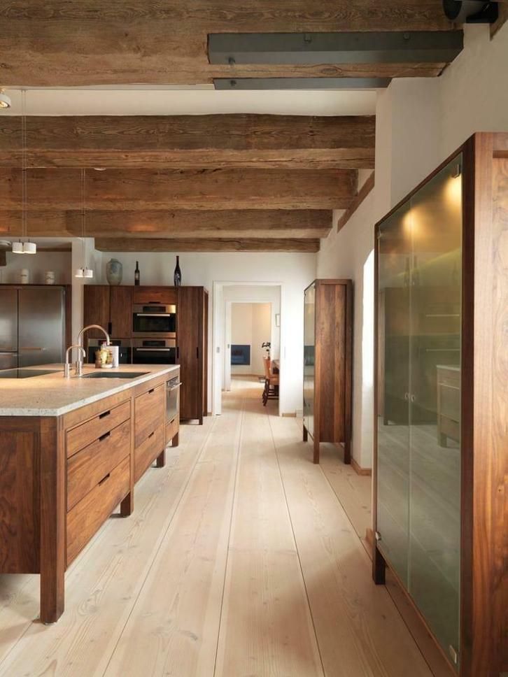 DOUGLAS VLOEREN, 270 MM BREED EN EXTRA LANG! UNIEK!, Huis en Inrichting, Stoffering | Vloerbedekking, Nieuw, Parket, Wit, Crème