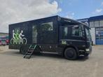 Daf camper tiny house vrachtwagen 4 zitpl. race motorsport, Caravans en Kamperen, Campers, Overige merken, 7 tot 8 meter, Bedrijf