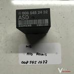 Mercedes W124 W126 W201    ASD relais 008 545 2432, Gebruikt, -, -, Ophalen of Verzenden