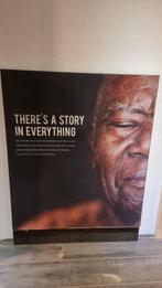 Doek met Nelson Mandela Portret, Ophalen of Verzenden