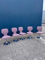 5 x vintage space age stoel eetkamerstoelen, Ophalen, Gebruikt, C, X