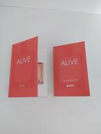 New 2x Hugo Boss Alive Parfum sample 1,5 ml, Nieuw, Ophalen of Verzenden
