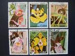 Postzegels bloemen Cuba 1980., Postzegels en Munten, Postzegels | Amerika, Ophalen of Verzenden, Gestempeld, Noord-Amerika