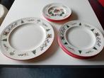 Wedgwood kerstservies Christmas Windsor nooit gebruikt, Ophalen of Verzenden, Zo goed als nieuw, Bord(en), Overige stijlen