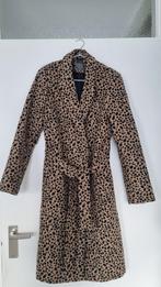 Trenchcoat, jas dames luipaardprint, Kleding | Dames, Jassen | Winter, Ophalen, Zo goed als nieuw, Maat 38/40 (M), Bruin