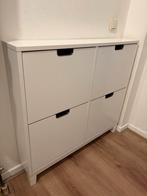 Ikea STÄLL schoenenkast Wit, 4 vakken, Ophalen, Gebruikt