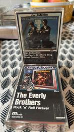 Everly Brothers 2X muziek cassette collection en rock foreve, Gebruikt, 2 t/m 25 bandjes, Ducoso, Ophalen of Verzenden