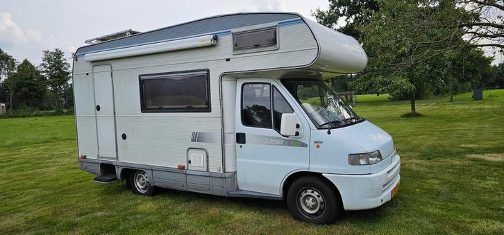 Camper Fiat Ducato 2.5TDI, Caravans en Kamperen, Campers, Particulier, tot en met 5, Half-integraal, Fiat, Fiat, Diesel, Handgeschakeld
