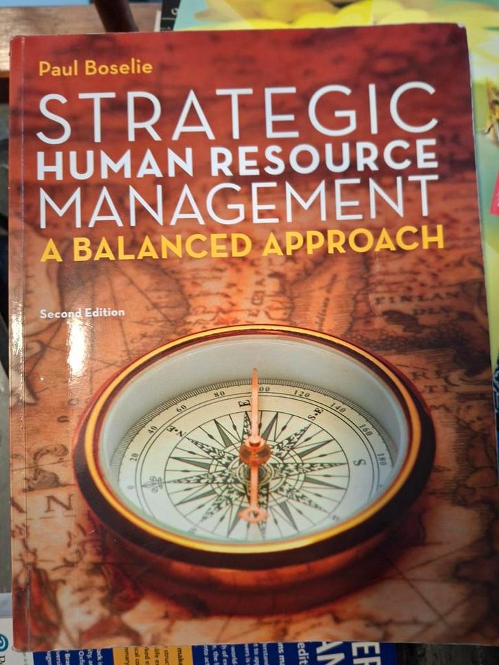 Strategic HRM - Paul Boselie - 2nd Edition, Boeken, Economie, Management en Marketing, Zo goed als nieuw, Personeel en Organisatie